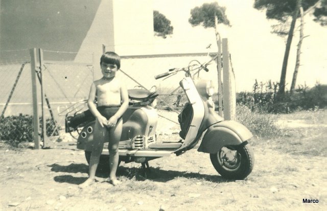 Marco au Palyvestre dans le Var 1956